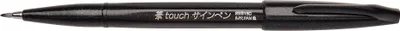 Immagine prodotto di Pentel® SES15C-A penna con punta in fibra Sign Pen Brush - punta a pennello, nero