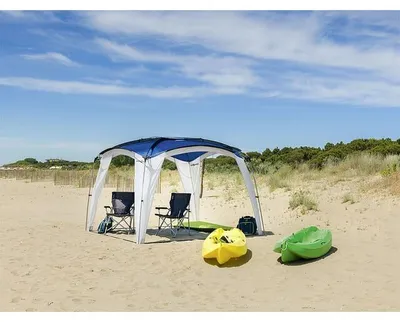 Productafbeelding van Brunner Medusa II, 3x3 meter, polyester, blauw, wit