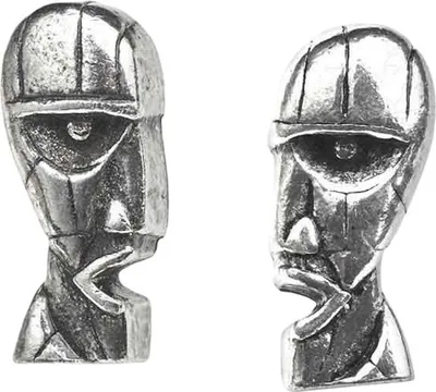 Produktbild von Pink Floyd - Náušnice "Division Bell" - anglický cín RO9516 (jedna velikost) (stříbrná)