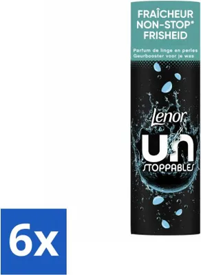 Produktbild von Lenor Unstoppables – Duftverstärker – Fresh – Non-Stop-Frische – 19 Wäschen - Vorteilspack - 6 Stücke