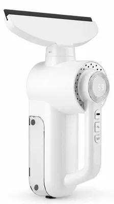 Produktbild von Elektrischer Fenstersauger, Akku-Fensterreiniger mit starker Saugkraft, 2 Saugstufen, 3000 mAh, kabellos, für Fenster, Glas, Spiegel und Duschkabine