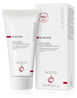 Produktbild von Körpercreme 15 GLYCO CANOVA 150 ml gegen Dehnungsstreifen, elastisierend und straffend