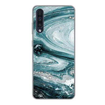 Produktbild von MuchoWow® Handyhülle Schutzhülle Hülle für Samsung Galaxy A50 Marmor - Mineralien - Naturstein Silikon Softcase Handy Hülle - Mobiltelefonhülle