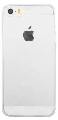 Produktbild von Mobigear Basics, durchsichtige iPhone 5 Hülle, flexibles TPU-Rückseitenetui – transparent