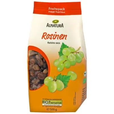 Produktbild von Alnatura  Rosinen (500g Beutel)
