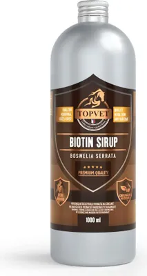 Image de Biotine avec sirop de boswellia pour chevaux 1l