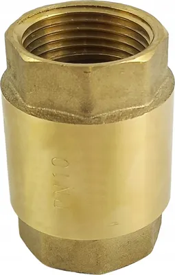 Obrázek produktu pro Zpětný ventil s mosazným hřibem 5/4" mosazný hřib