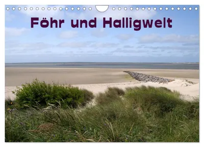 Produktbild von Föhr und Halligwelt 2027 (Wandkalender 2027 DIN A4 quer), CALVENDO Monatskalender