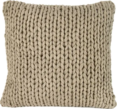 Obrázek produktu pro nielsen HOME povlak na polštář Marlin pletený, 50x50 cm, pískový, 100% bavlna, pletený, OEKO-TEX® Standard 100