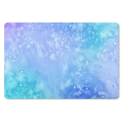 Produktbild von MuchoWow® Mauspad Mousepad Aquarell - Blau - Lila - Hellblau 27x18 cm - Mousepads - Maus Mat - Pad - Mausunterlage - Büroartikel - Desk Matten