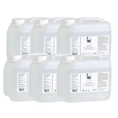 6 x 3 Liter membraclean Trinkwasseraufbereitung Sparset für Camping