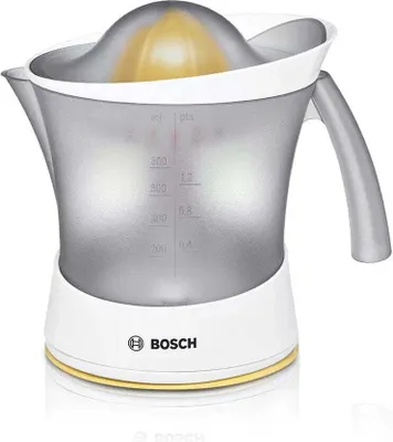 Zdjęcie produktu dla Bosch MCP3000N, Biały, Żółty, 0,8 l, Plastik, 25 W, 220-240 V, 200 mm