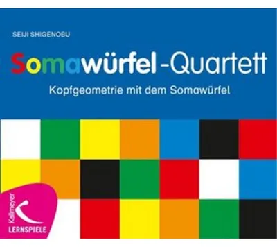 Produktbild von Somawürfel Kartenspiel für Kinder ab 7 Jahren, fördert räumliches Vorstellungsvermögen