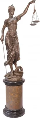 Produktbild von Riesige Casa Padrino Luxus Bronze Figur Justitia 190 cm  - Skulptur