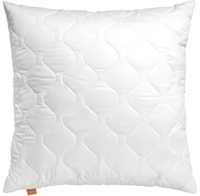 Produktbild von sleepling extra pralles Kopfkissen 60x60 cm, Allergiker Bett Kissen, Polster, Bettkissen, Schlafkissen 60 x 60 cm, Pillow, Füllung Polyester, Waschbar,  EU,  Weiß 60 x 60 cm
