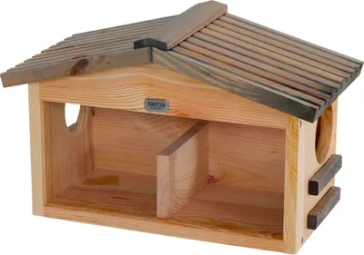Produktbild von SIENA GARDEN Knabber und Knusper Wildtierherbergen Futterstation Eichhhörnchen Knabber und Knusper P11676