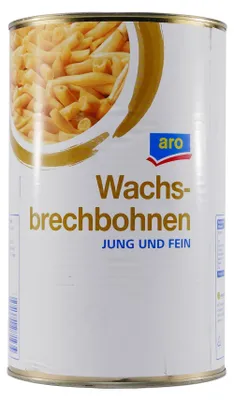 Produktbild von aro Wachsbrechbohnen 4,0KG
