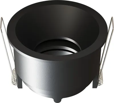 Produktbild von Ledvion LED Einbaustrahler Rund Schwarz GU10 Fassung dimmbar