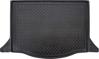 Image de Tapis De Coffre en Caoutchouc TPE Pour Honda Jazz 2009-2014, Bord Haut, Noir, Antidérapant, Toutes Saisons