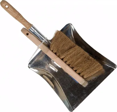 Produktbild von Kehrblech und Handfeger - Holz & Metall