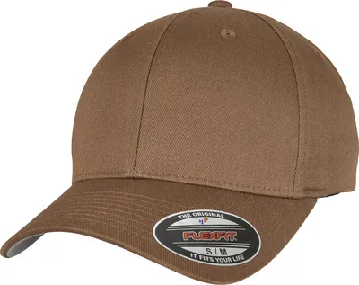 Produktbild von Flexfit® Wooly Combed Cap,coyote brown,XS/S