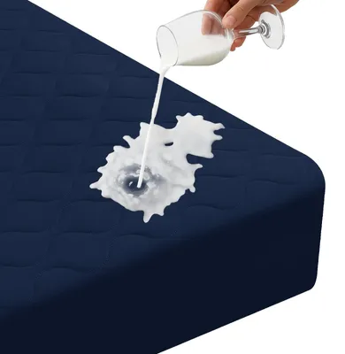 Imagen del producto de Protector para colchón de 160x190 cm - Impermeable e hipoalergénico - Algodón