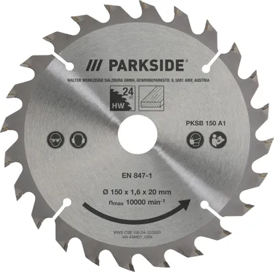 Produktbild von PARKSIDE® Handkreissägeblatt 150 mm (24 Zähne)