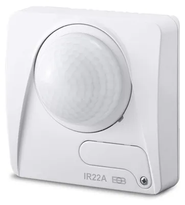 Bewegungsmelder weiß, 360°, IP20, Aufputz, für LED