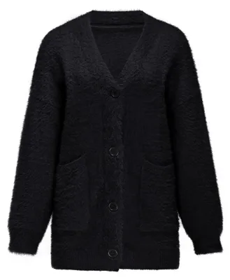 Immagine prodotto di Giacca da donna in maglia - nera, taglia S