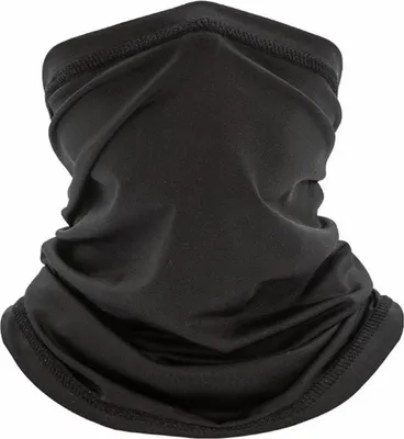 Image de Go Go Gadget – Masque de protection – Écharpe avec découpe en cascade – Bandana – Bandeau – Noir