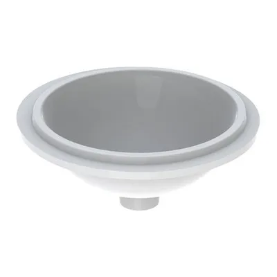 Produktbild von Geberit VariForm Unterbauwaschtisch, rund d: 39cm, ohne Hahnloch , 500747012