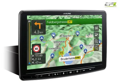 Produktbild von Alpine INE-F904DC 1-DIN Navigationssystem LKW Reisemobil DAB+ Apple CarPlay