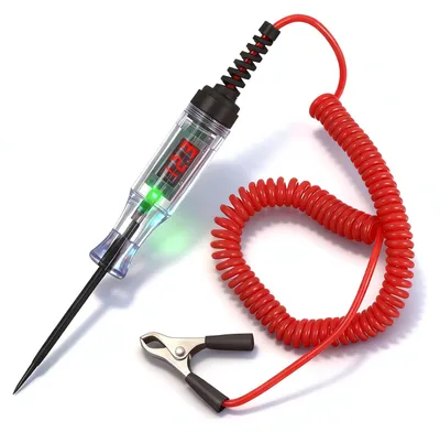Productafbeelding van Autospanningstester 3-120 V, digitale autocircuittester met krokodillenklem