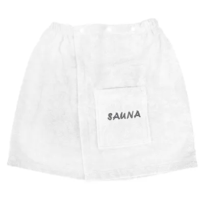 Produktbild von Dyckhoff Saunakilt für Damen und Herren weiß 50 x 146 cm