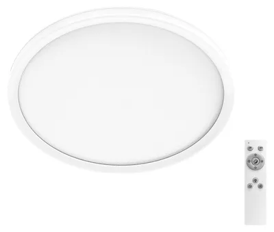 Zdjęcie produktu dla Lampa sufitowa OSRAM, biała, 3000 K / 4000 K / 6000 K, ciepła biel, 1450 lm, 18 W, średnica 29,3 cm, polipropylen (PP), kąt świecenia 120°