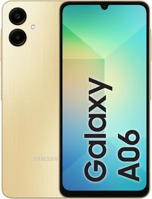 Produktbild von SAMSUNG Galaxy A06 4G LTE (4GB / 64GB), Globale Version, 17 cm (6,7 Zoll), Dual Sim,GOLD