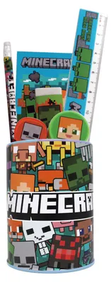 Obrázok produktu pre Minecraft, sada písacích potrieb s motívom Creepers, 7-dielna