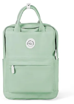 Productafbeelding van Rugzak voor meisjes en jongens, tienermodel, schoolrugzak, 14 inch laptopvak, mintgroen