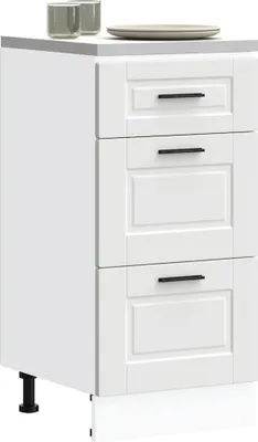 Produktbild von "im Angebot" Küchenunterschrank Porto Weiß Holzwerkstoff - Küchenschränke CC24009
