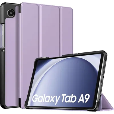 Obrázek produktu pro Ochranné pouzdro se stojánkem pro tablet Samsung Galaxy Tab A9 8,7" (2023), fialové barvy, s pevnou zadní stranou