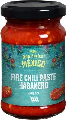 Produktbild von Don Enrico Fire Chili Paste Habanero extra hot 100 G Glas
