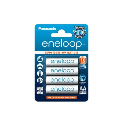 Zdjęcie produktu dla Panasonic eneloop BK-3MCCE - Batterie 4 x AA-Typ - NiMH - (wiederaufladbar) - 1900 mAh