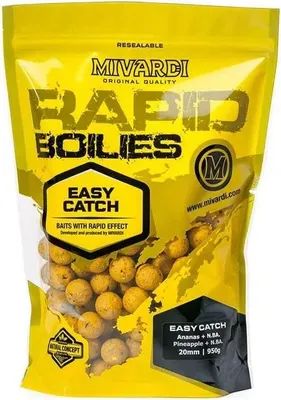 Produktbild von Mivardi Rapid Boilies Easy Catch - Pineapple + N.BA. 3300 g 16 mm