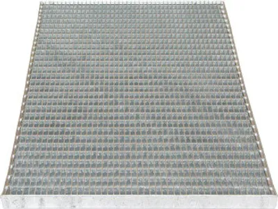 Produktbild von Gitterrostpodeste 30 x 10 mm, feuerverzinkt - Länge: 500 mm, Breite: 1000 mm