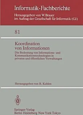 Obrázek produktu pro Koordination von Informationen