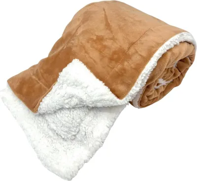 Immagine prodotto di HOME ELEMENTS Coperta 150 x 200 cm, con agnello, microflanella, Beige