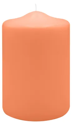 Produktbild von Spitzkopf Stumpen Kerzen Lachs 15 x Ø 10 cm, 6 Stück