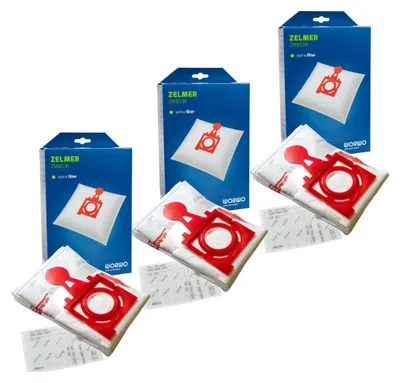 Image de Sac  poussire synthtique 4pcs pour Zelmer Solaria Magnat Jupiter Maxim (ZVC425HT 425SP)