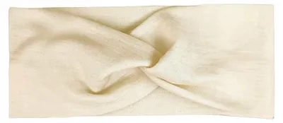 Produktbild von Woolmed Damen Stirnband Thermo Merino Warm Ecru