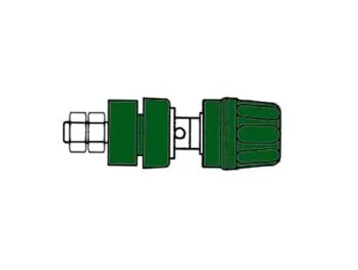 Immagine prodotto di Presa Isolata Da 4 Mm Con Bordo Artiglio / Verde (Pki 10A)